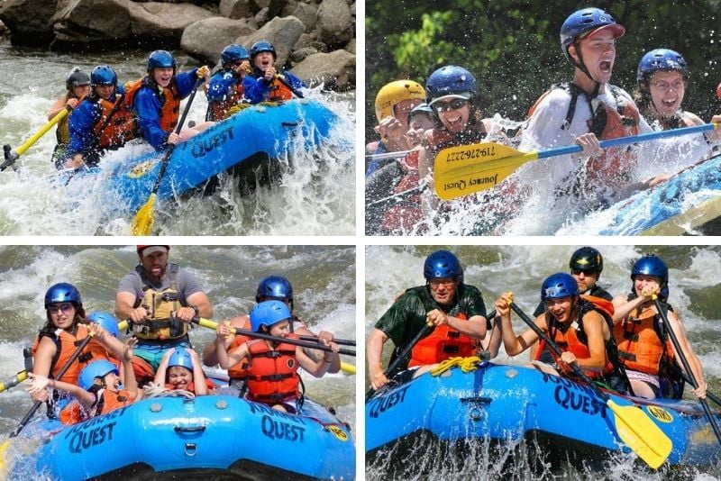 rafting in Colorado Springs