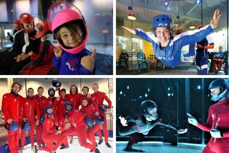 Indoor skydiving in Sacramento, California