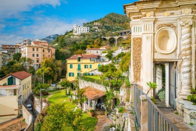 Jardín de Minerva, Salerno