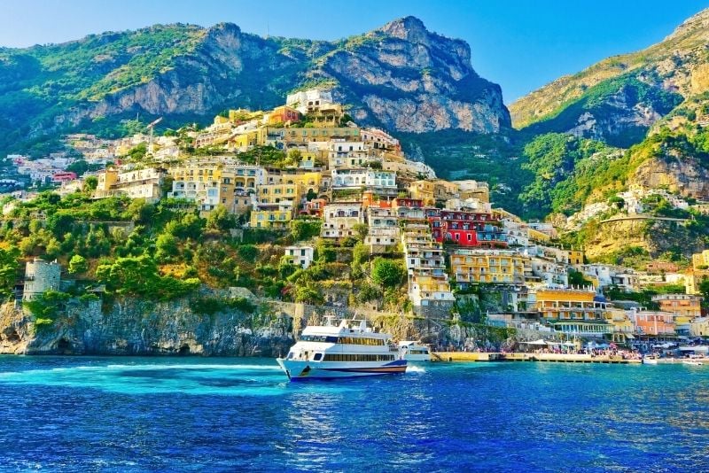 Paseo en barco por Positano