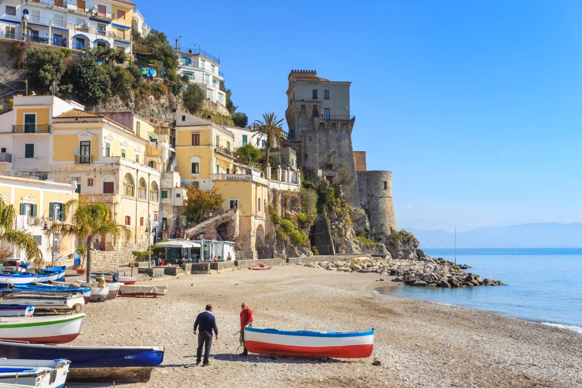 Spiaggia del Lannio, Amalfi Coast