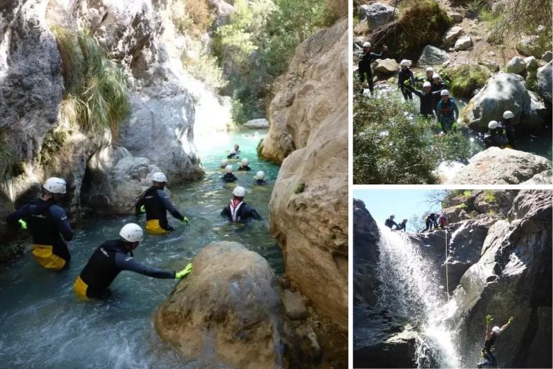 canyoning in Seville