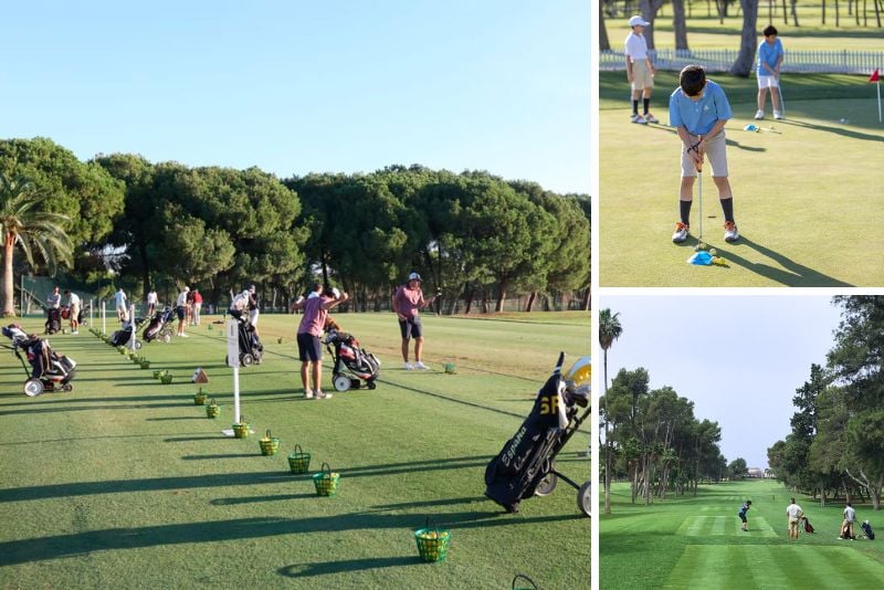 golf courses in Seville
