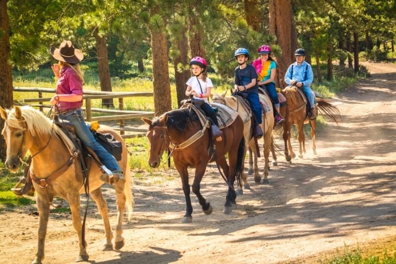 horse riding in Fort Worth, Texas