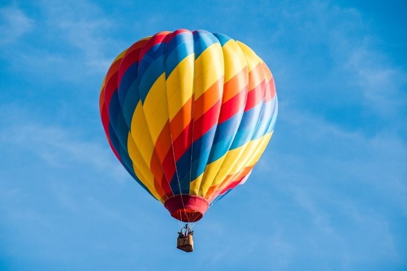 hot air balloon ride in Seville