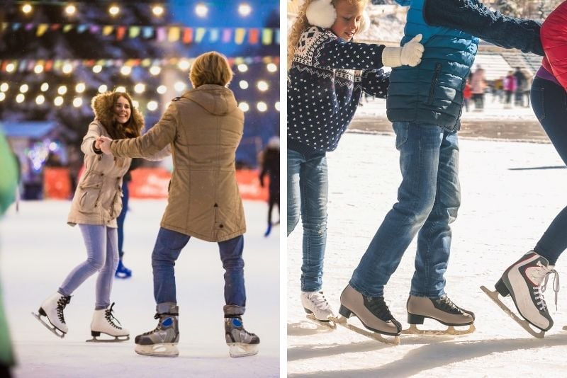 ice skating in Sacramento