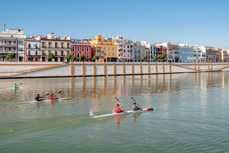 kayak en Sevilla