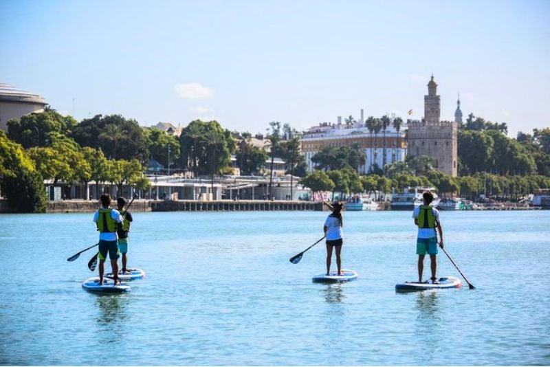 stand up paddle in Seville