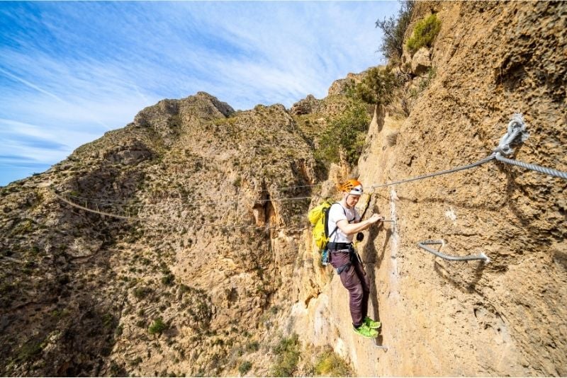 via ferrata in Alicante