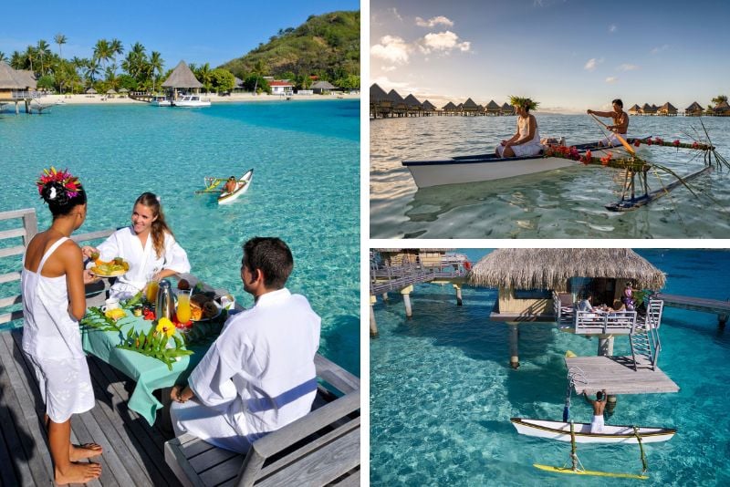 Canoe Breakfast at InterContinental Bora Bora Resort