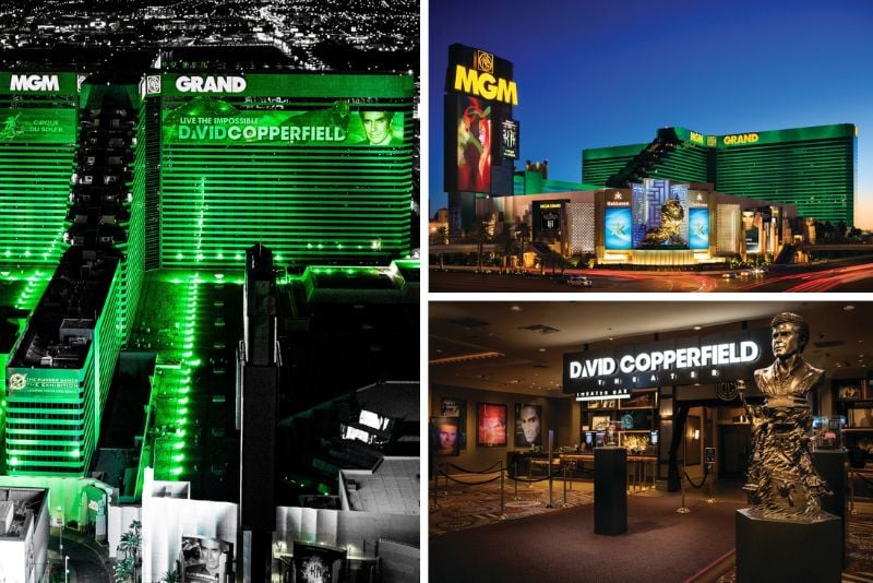 David Copperfield live MGM Grand, Las Vegas Strip