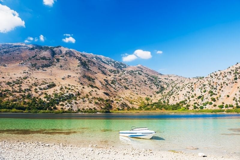 Lac Kournas, Crète