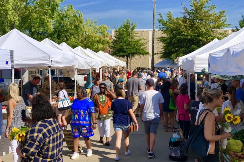 Pepper Place Saturday Market in Birmingham, Alabama