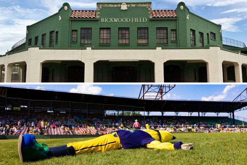 Rickwood Field in Birmingham, Alabama