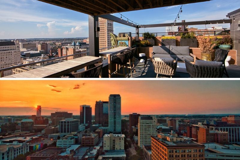 Rooftop bars in Birmingham, Alabama
