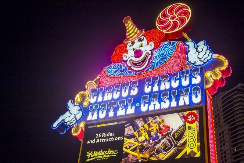 The Adventuredome Indoor Theme Park, Circus Circus, Las Vegas Strip
