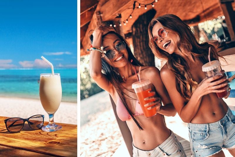 best beach bars in Bora Bora