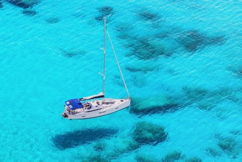 excursion en bateau en Crète