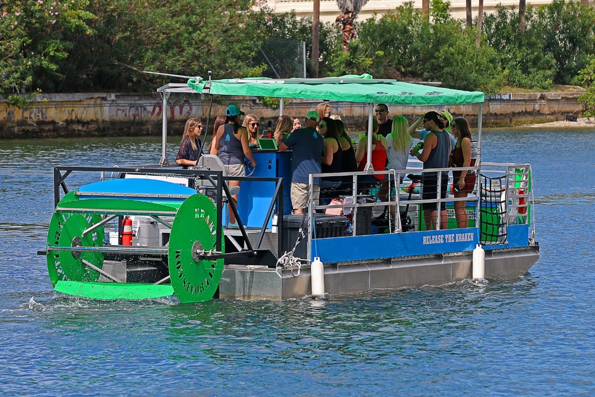 cycle boat tour in Daytona Beach