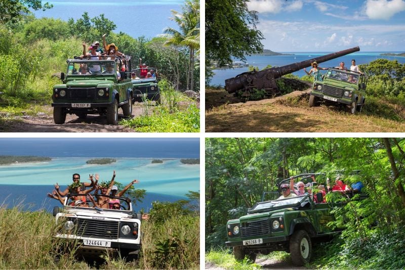 jeep tours in Bora Bora