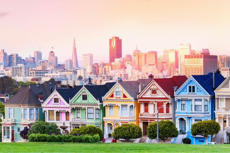 The Painted Ladies, San Francisco, California