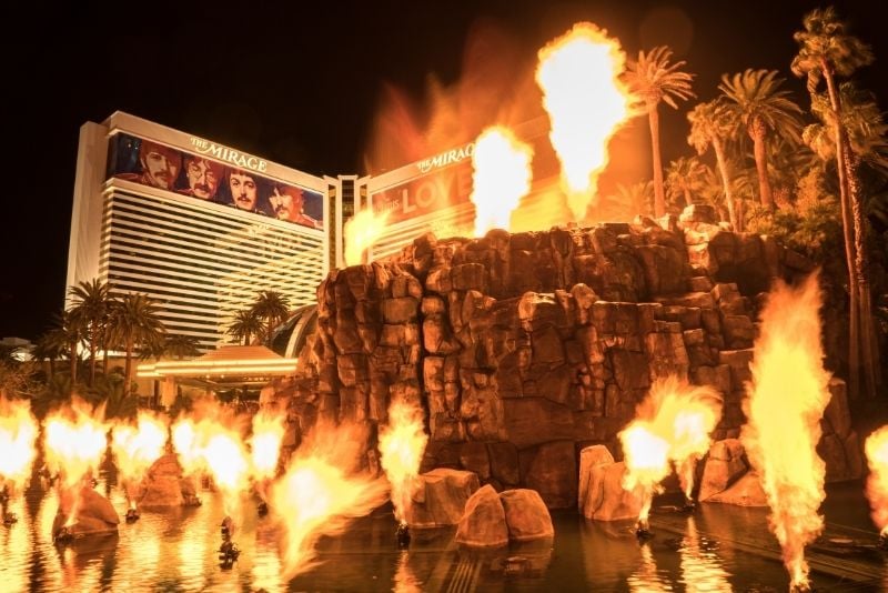 The Volcano Show, Mirage Hotel, Las Vegas