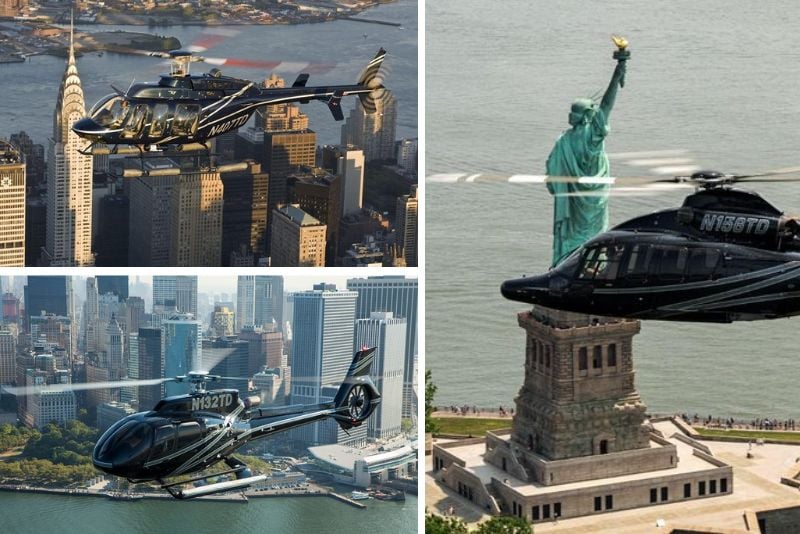 helicopter tours in New York City
