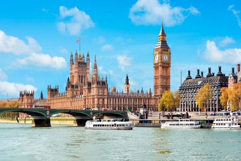 River Thames cruise in London