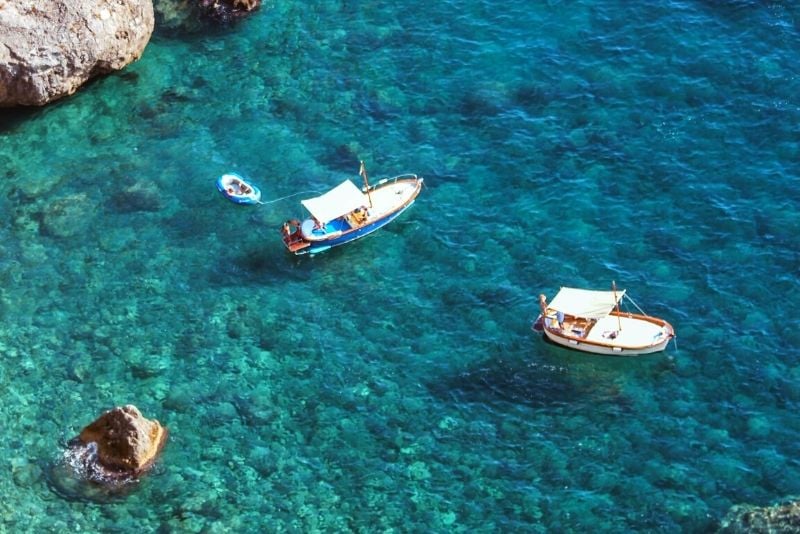 Tagesausflug zur Amalfiküste mit dem exklusiven Boot von Positano