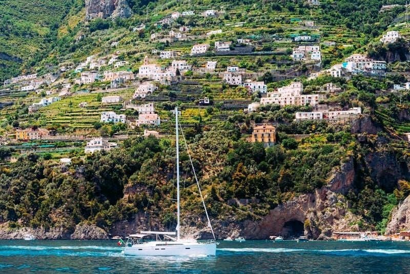 Bootstour an der Amalfiküste mit Aperitif