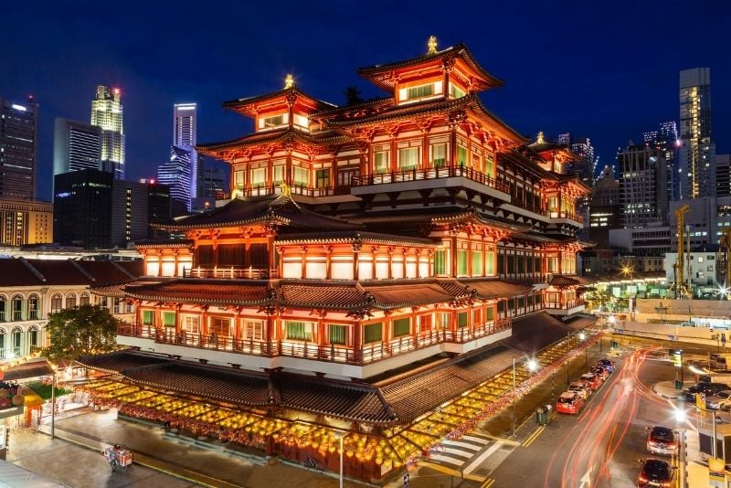 Buddha Tooth Relic Temple, Chinatown, Singapore