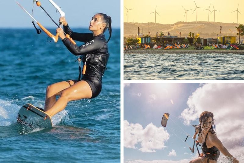 kitesurfing in Cyprus