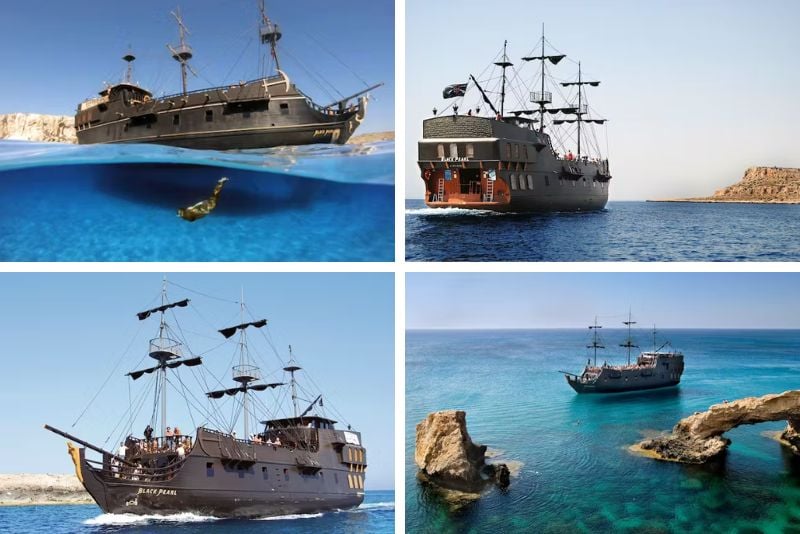 pirate ship cruises in Cyprus