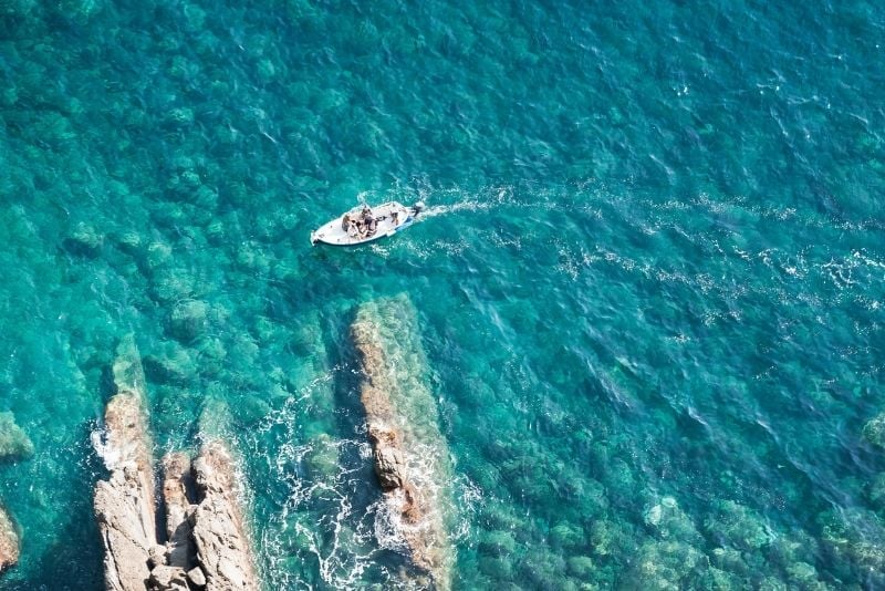 Schnorchelbootstour in Cinque Terre