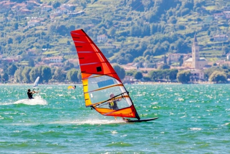 windsurf sul Lago di Como
