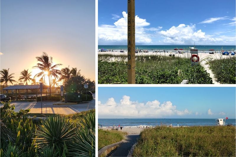 Alan Shepard Beachfront Park in Cape Canaveral, Florida