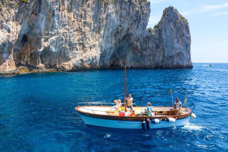 Capri Gozzo boat tour