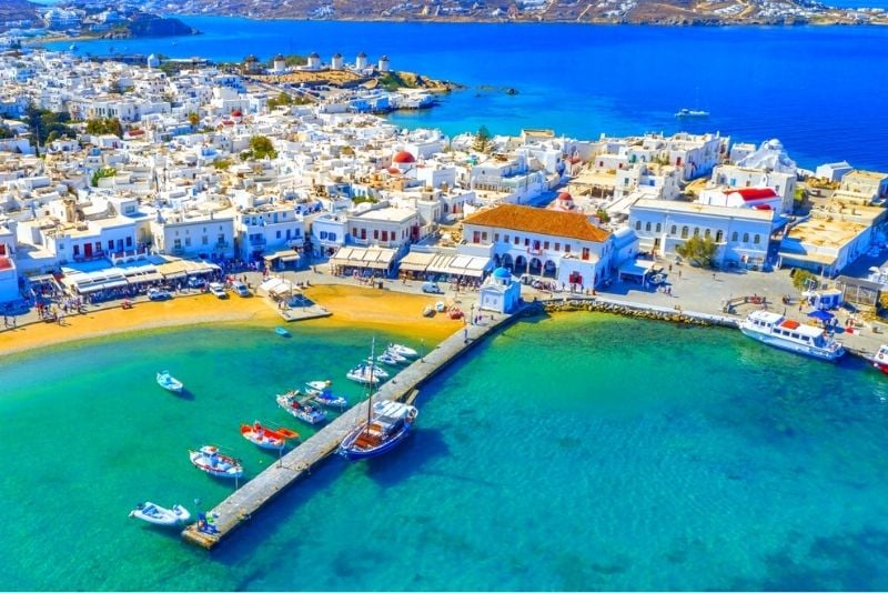 Delos and Mykonos boat tours from Paros