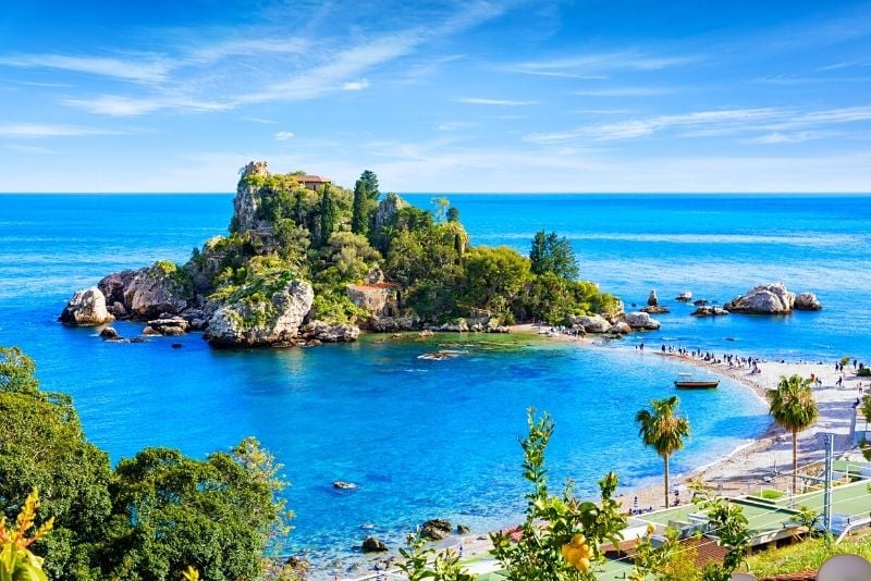 Isola Bella boat tours from Taormina, Sicily