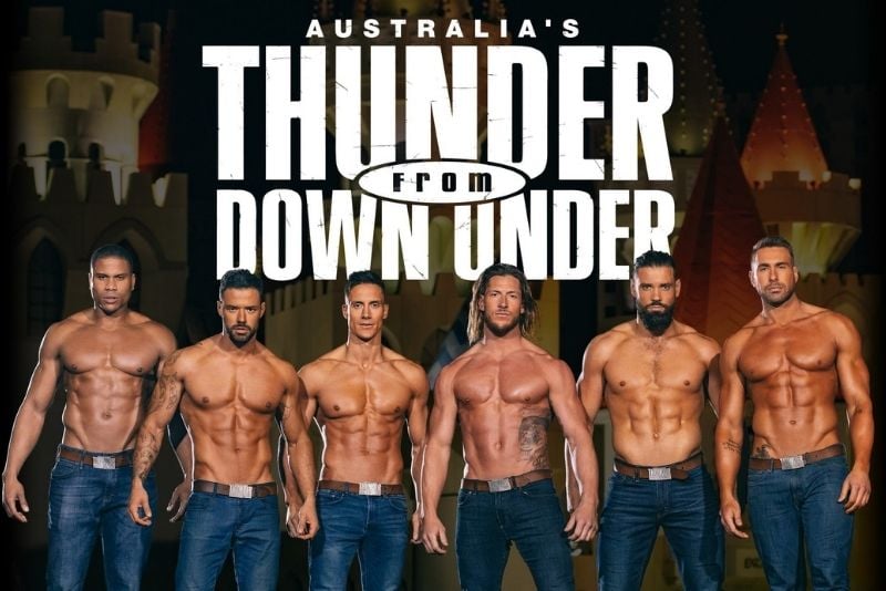 Thunder from Down Under show, Las Vegas