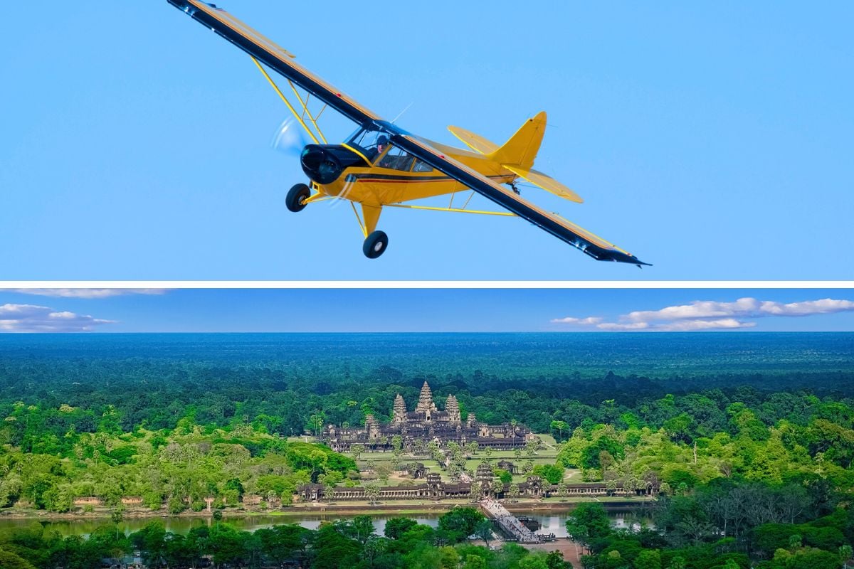 airplane tours in Siem Reap