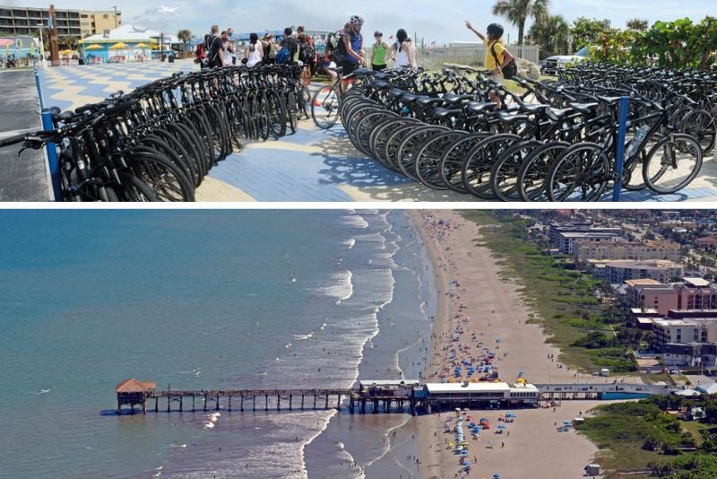 bike tours in Cocoa Beach Pier, Cape Canaveral, Florida