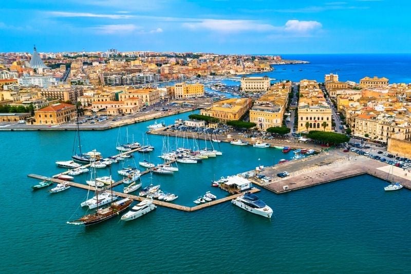 boat tours from Syracuse, Sicily