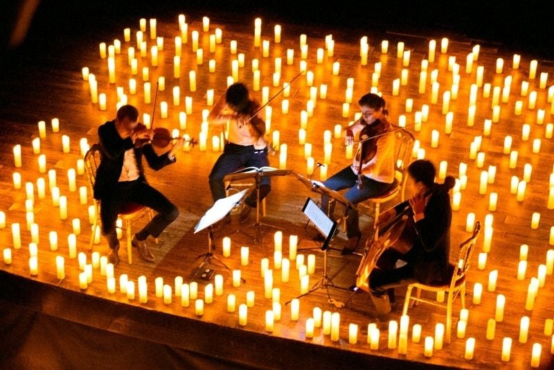candlelight concert in Dubai