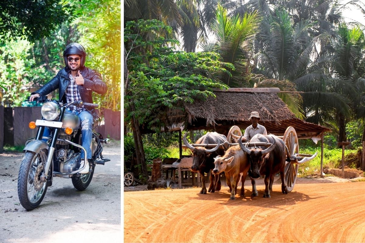 motorbike tour in Siem Reap