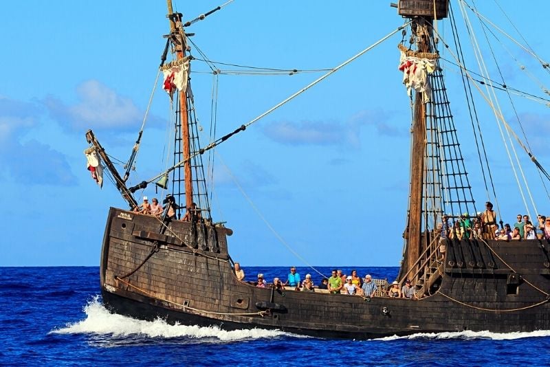 pirate ship tour in Madeira