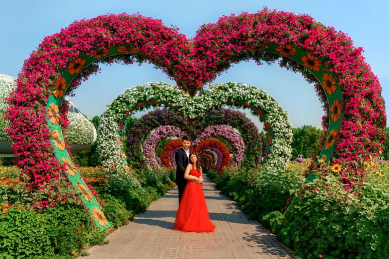 romantic Miracle Garden, Dubai
