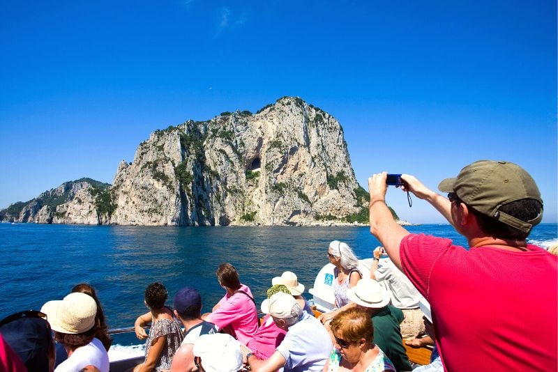 giro turistico in barca a Capri