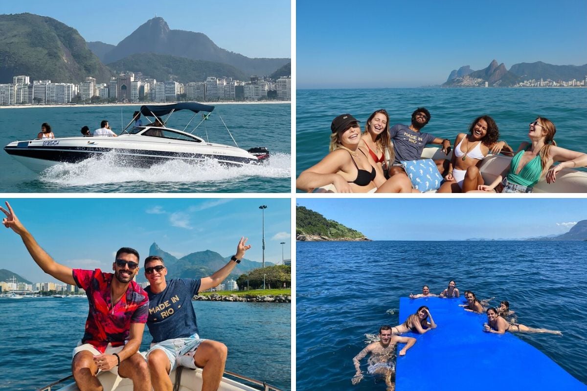 speed boat in Rio