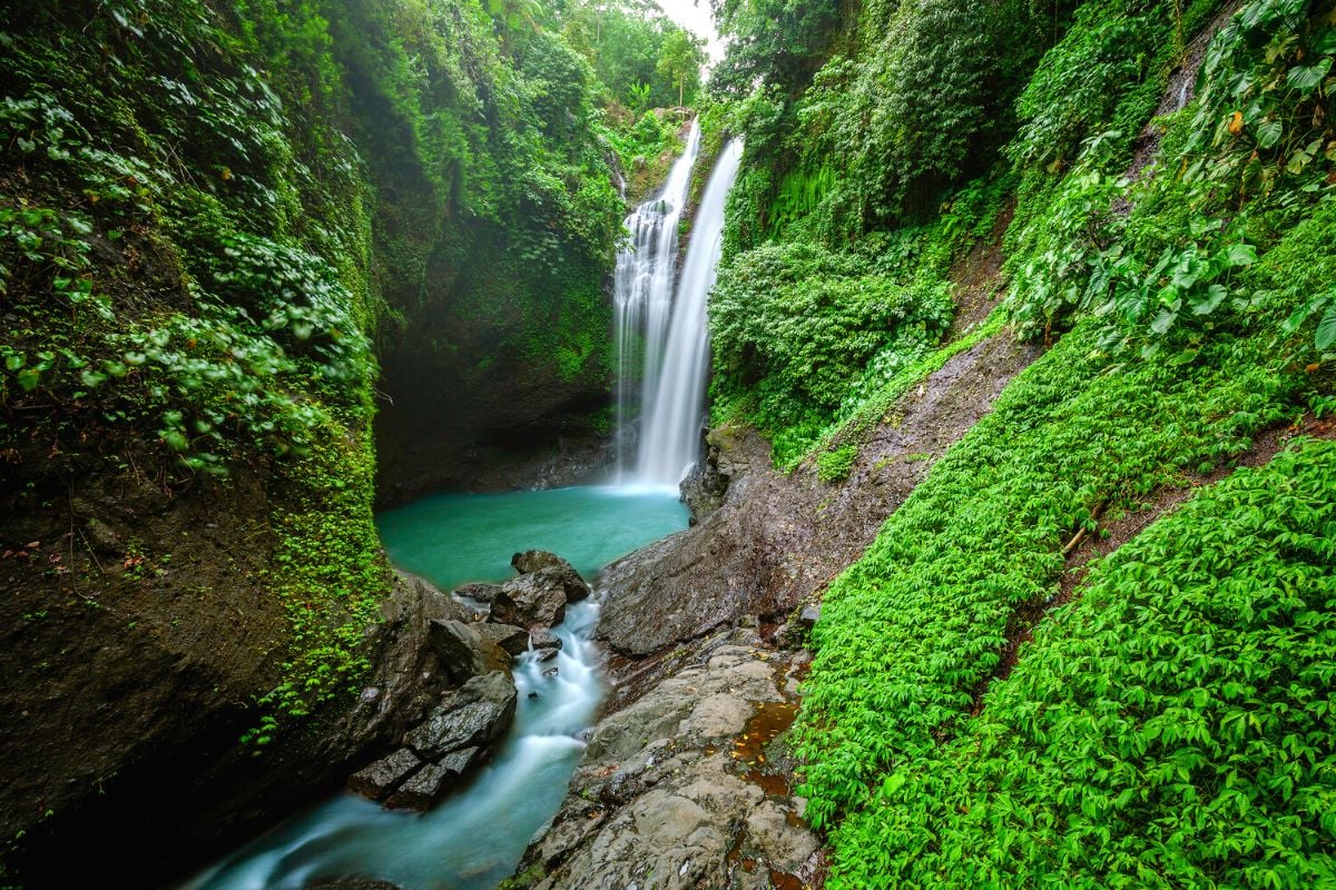 Aling Aling waterfall, Bali